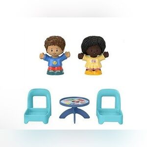 Fisher-Price Little People Uno Card Game Figure Set - HHR45 NEW